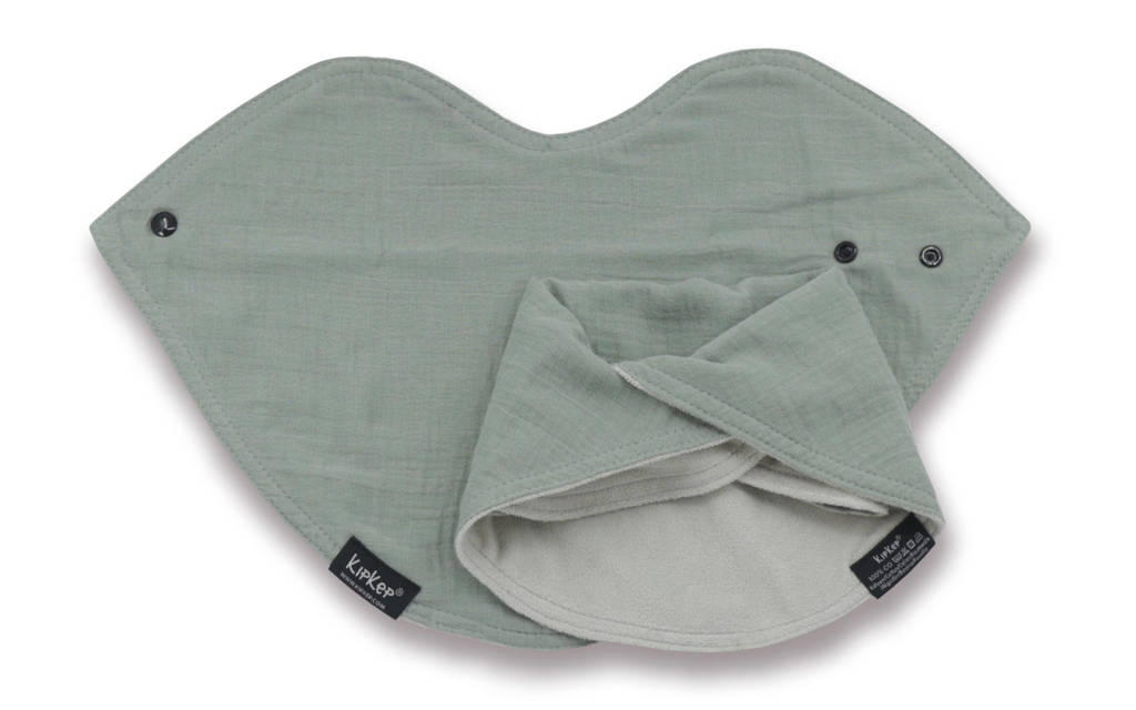 slab Bib 3-in-1 Pale Green - set van 2