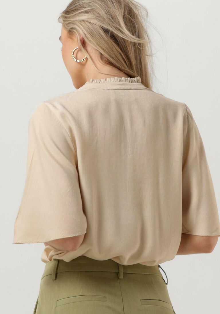 FREEBIRD beige freebird blouse wv-wash-satin-vis-23-1.1