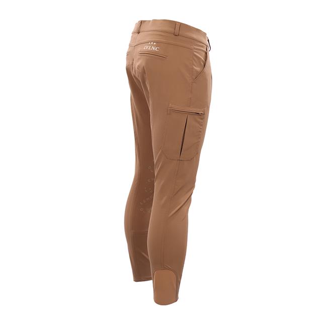 Paardrijbroek La Valencio LVWilliam Knie Grip Men Bruin