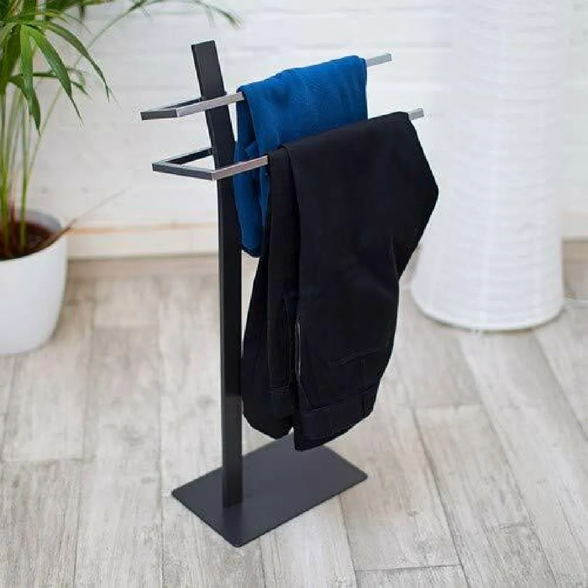Relaxdays Porte-Serviettes Sur Pieds GRAO