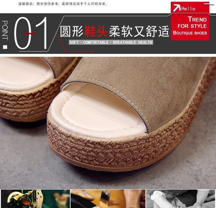 Terute - Sandalen met sleehak
