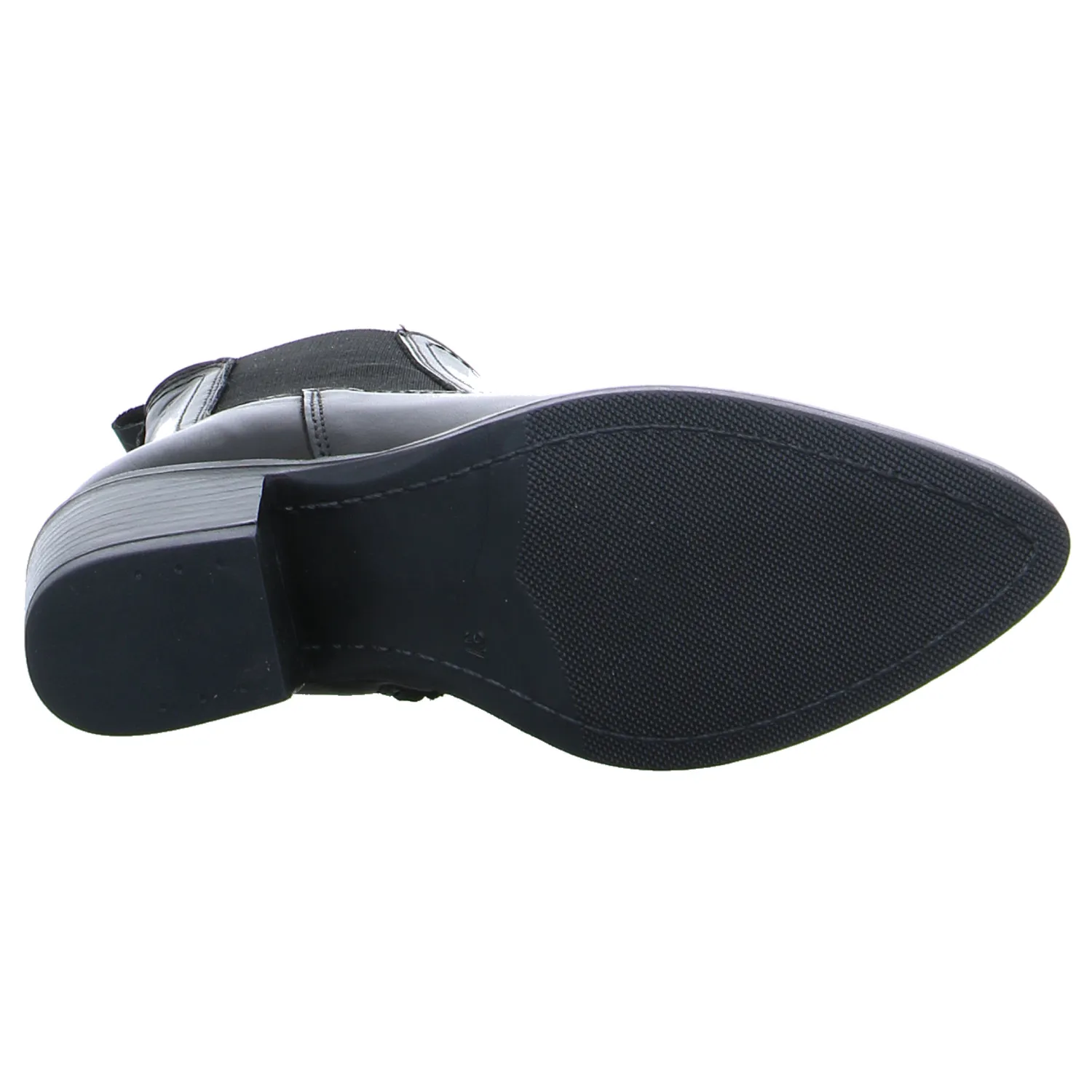 TAMARIS Stiefelette Schwarz Leder