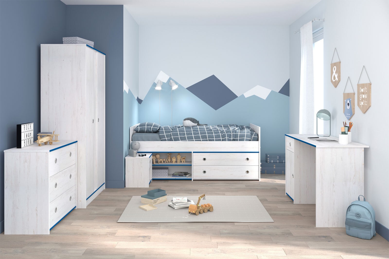 Parisot Kinderzimmer Smoozy 36 weiß