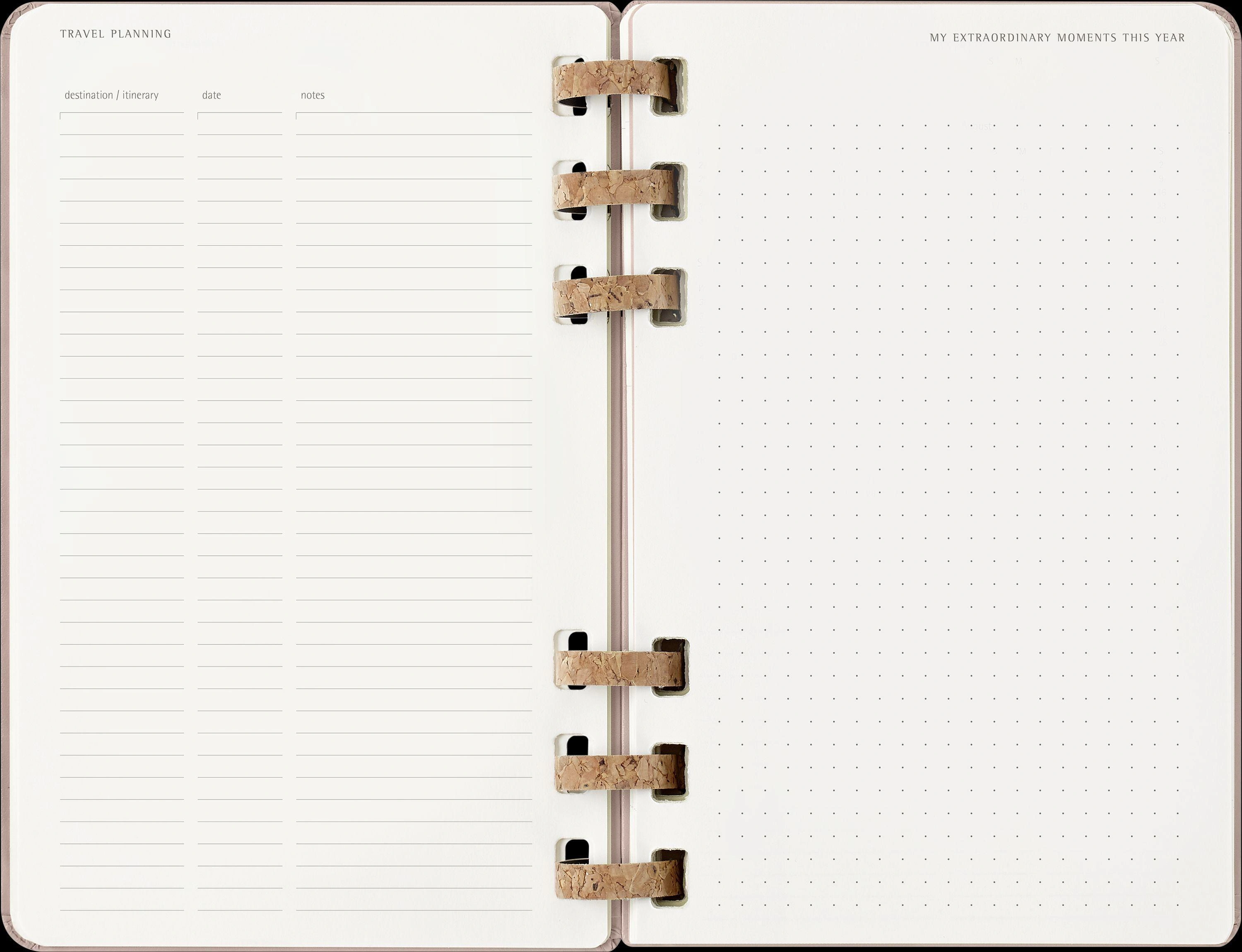 Moleskine 12 Monate Planer mit Spiralbindung, L/A5