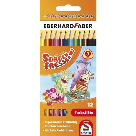 Eberhard Faber Sorgenfresser Buntstifte 12 Stück