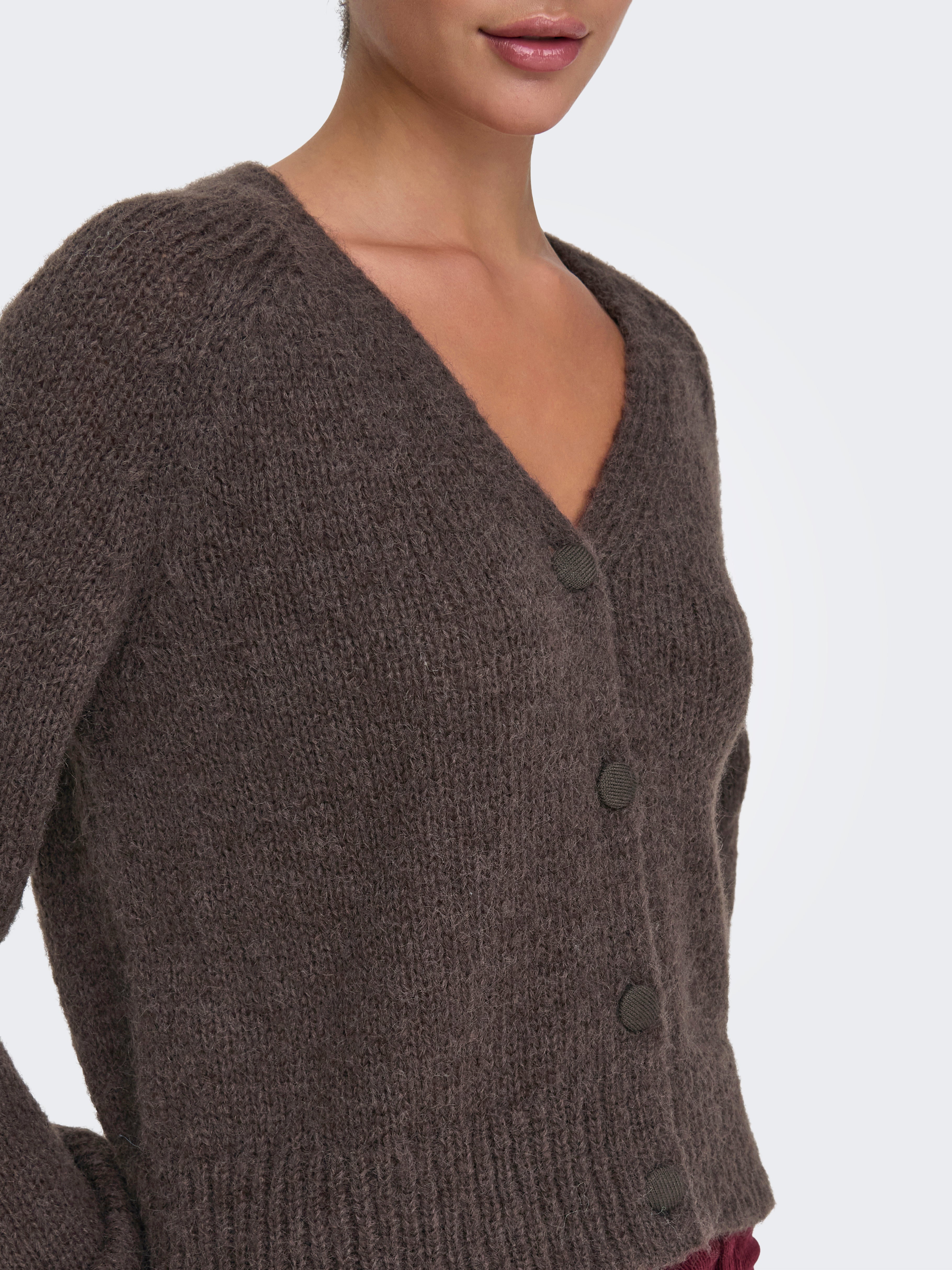 ONLALYSSA Strickjacke Chocolate Martini