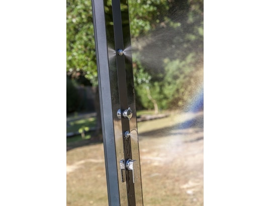 GRE POOLS - Douche de jardin Douche solaire carrée d'extérieur en aluminium premium avec...