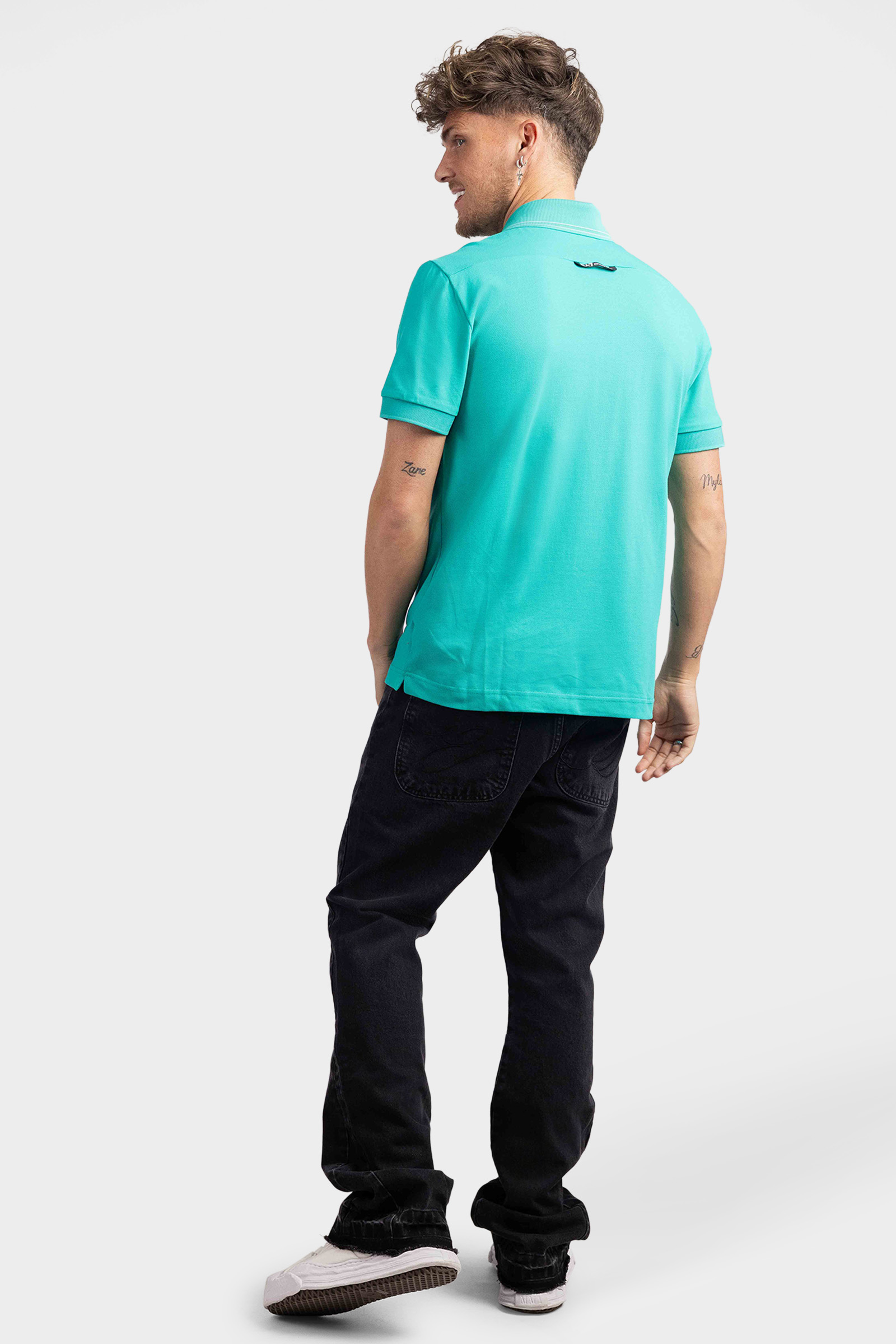 EA7 Emporio Armani Polo Heren Groen