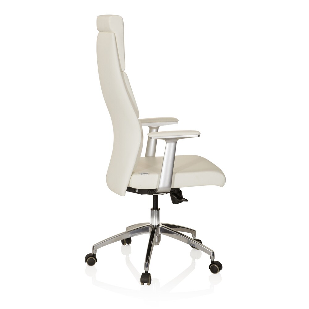 Luxus Chefsessel MONZA 20 Leder mit Armlehnen hjh OFFICE