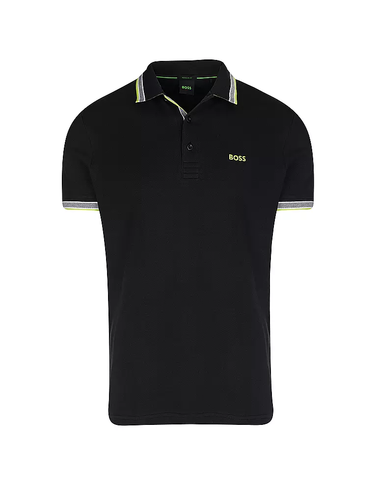 BOSS Poloshirt Regular Fit PADDY schwarz