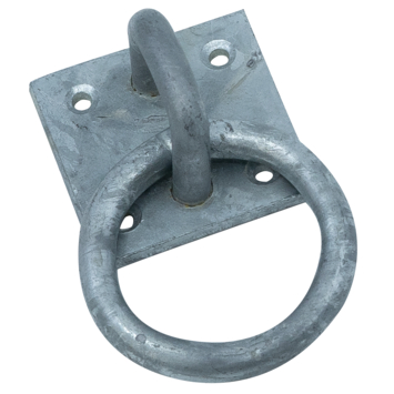 Aanlegring 55x55 mm Verzinkt