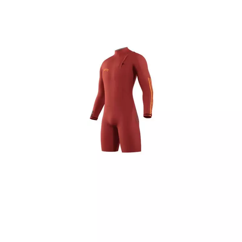 Combinaison shorty MYSTIC The One Longarm 3/2mm Zipfree Red