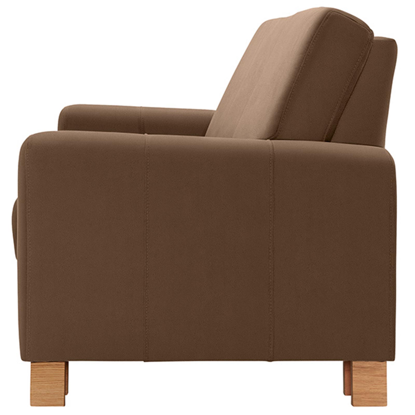 polsterpower 3-Sitzer-Sofa - Holiday mandel - Basismodell