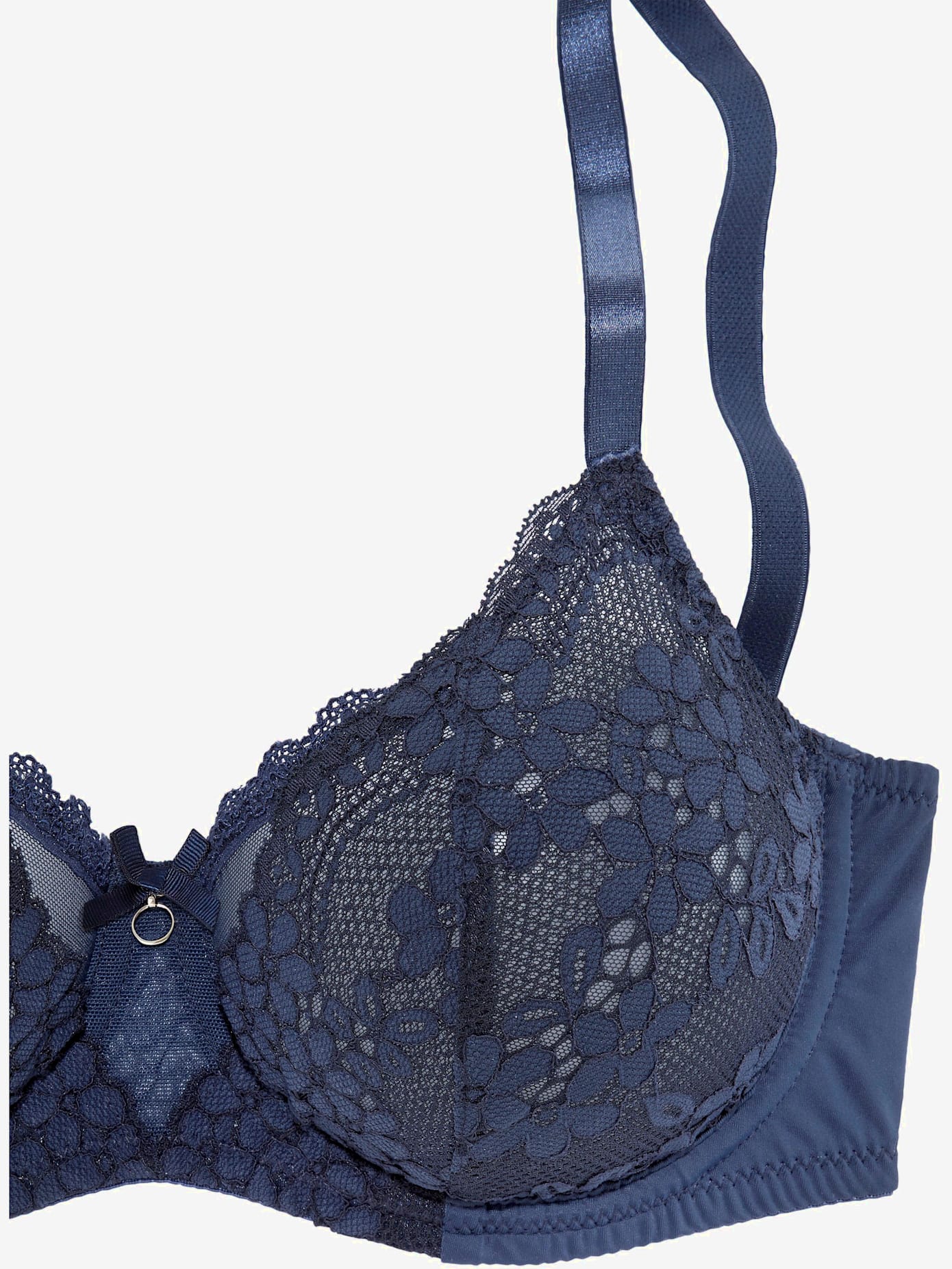 Soutien-gorge à armatures en dentelle jacquard agréable