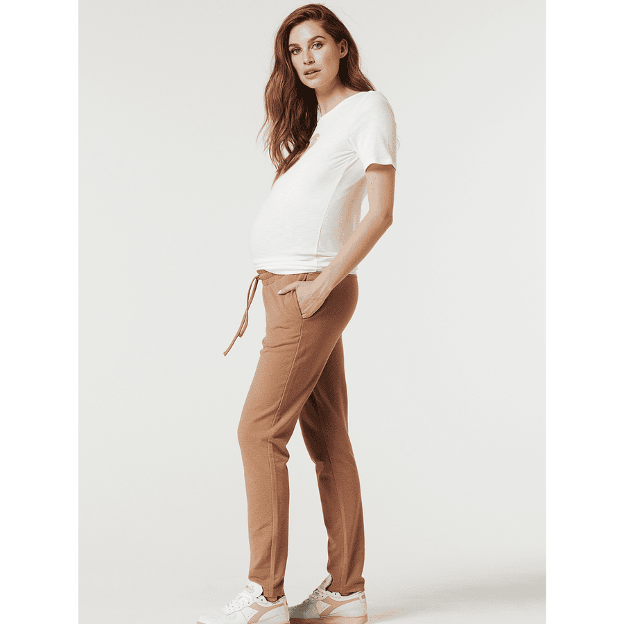 SUPERMOM Casual Hose Melange Tigers Eye
