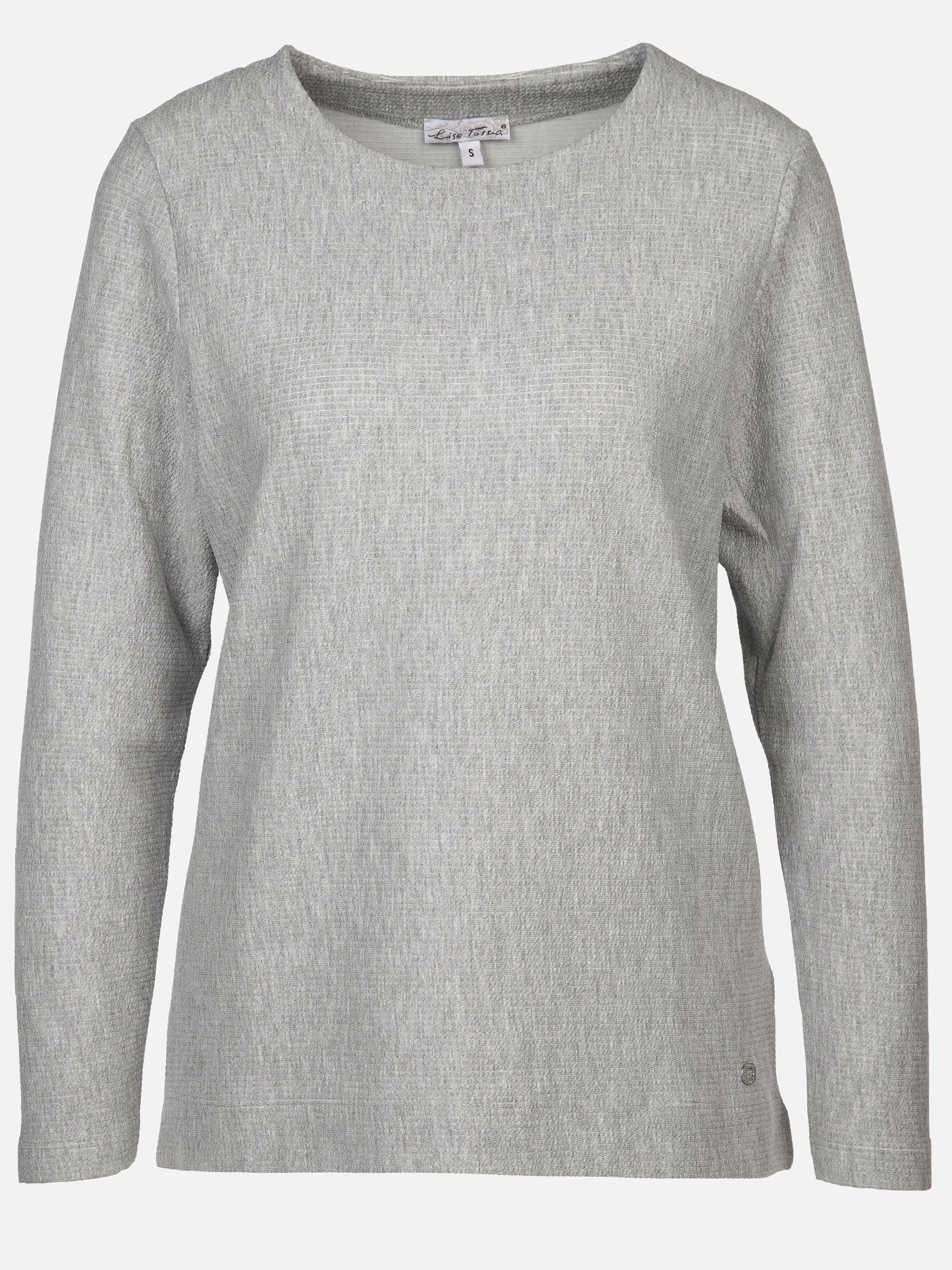 Damen Jaquard-Shirt mit Ripp-Struktur