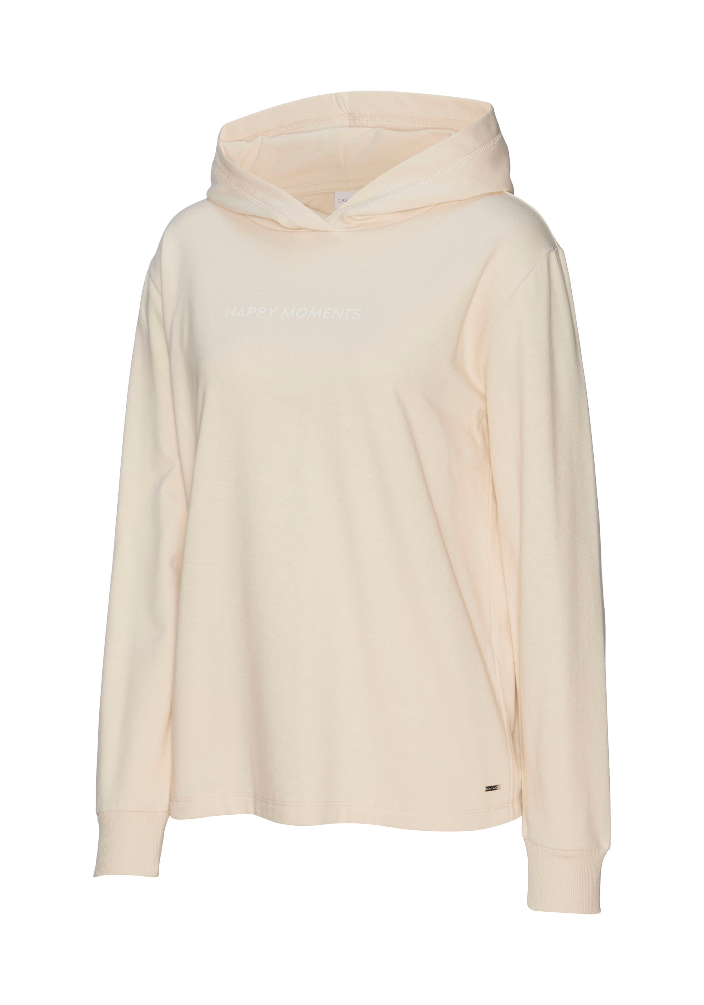 LASCANA Hoodie , mit dezentem  Frontdruck, Loungewear