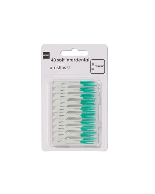40 brossettes interdentaires regular