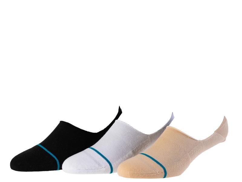 STANCE Socken Icon No Show Oatmeal 3er-Pack Socken in Grösse 43 - 47