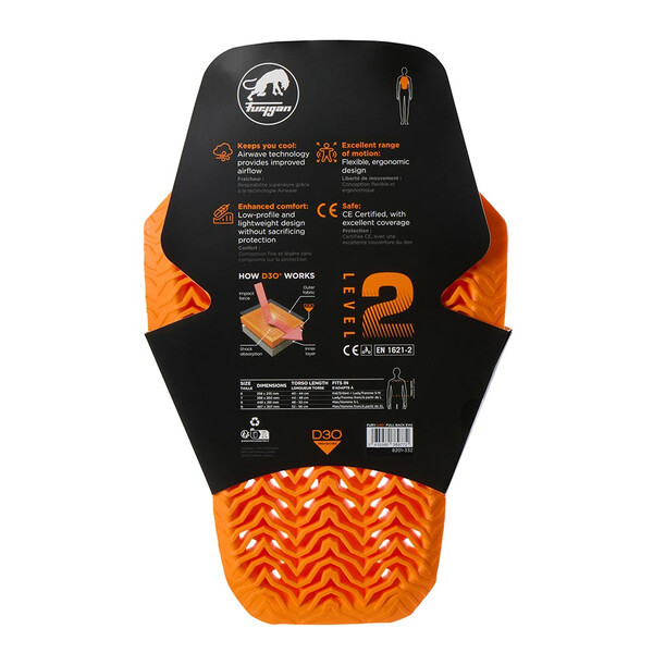 Furygan - Dorsale Full Back Fury D3O® Evo