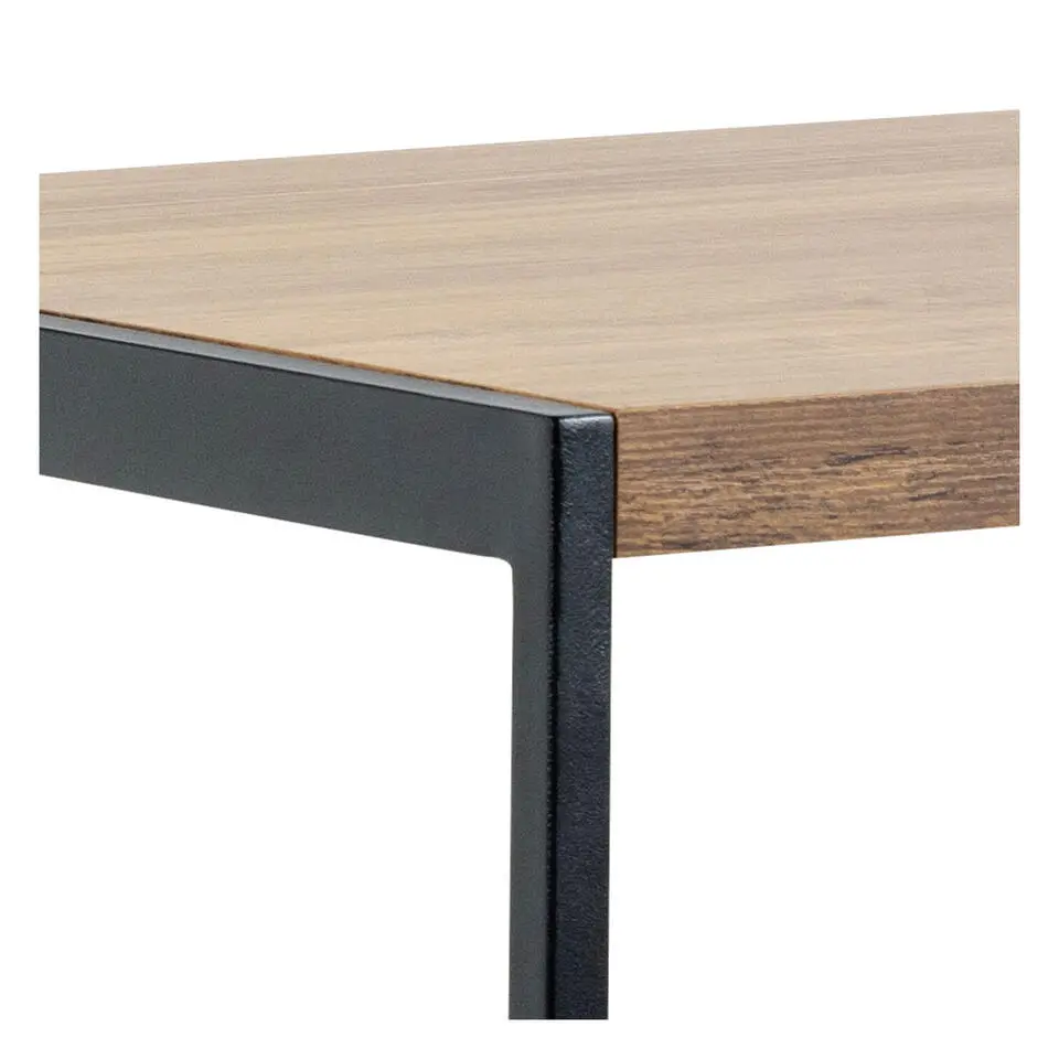 Hioshop Hugo bartafel set tafel- bank en 2 stoelen natuur