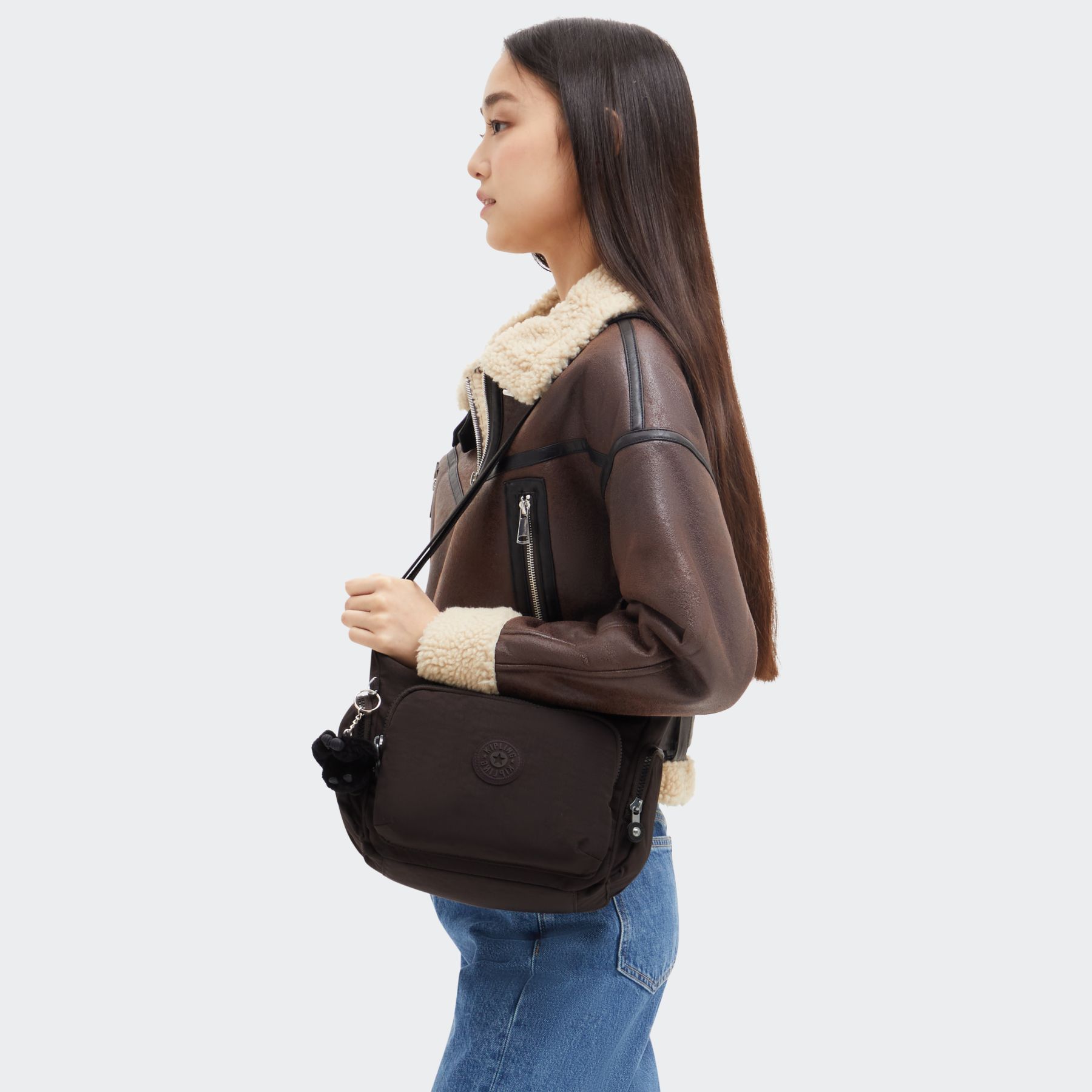 GABB S Sac à bandoulière de taille moyenne avec bandoulière réglable - Nostalgic Brown