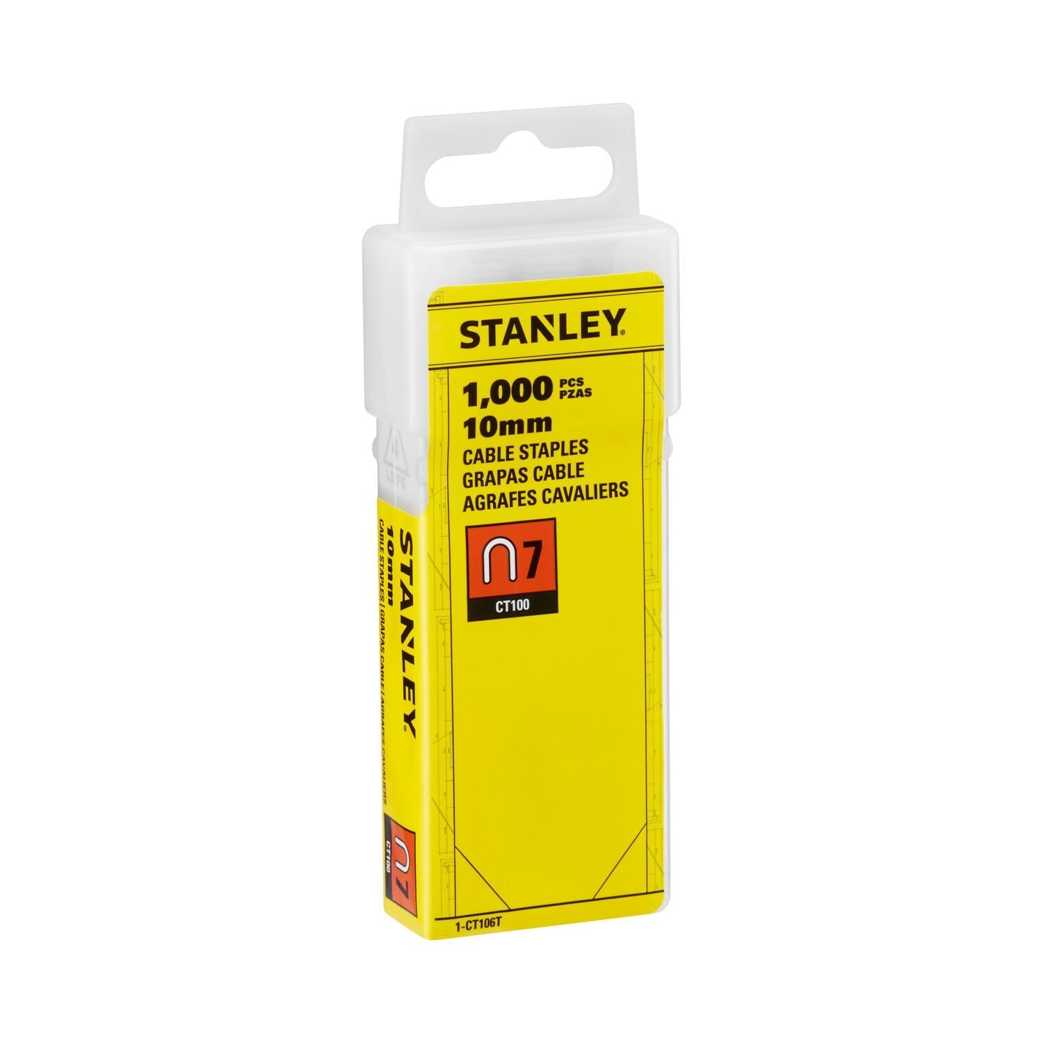 Stanley 1-CT106T Krammen Type 7 10 mm VE=1000