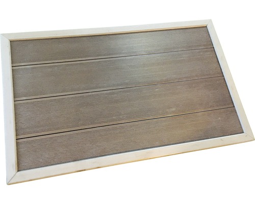 Bodemplaat gazonbeschermingsmat voor tuindouches ter bescherming van het gazon 101 x 63 x 5,5 cm