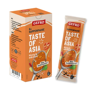 Suppenpause Taste of Asia: würzig & wärmend
