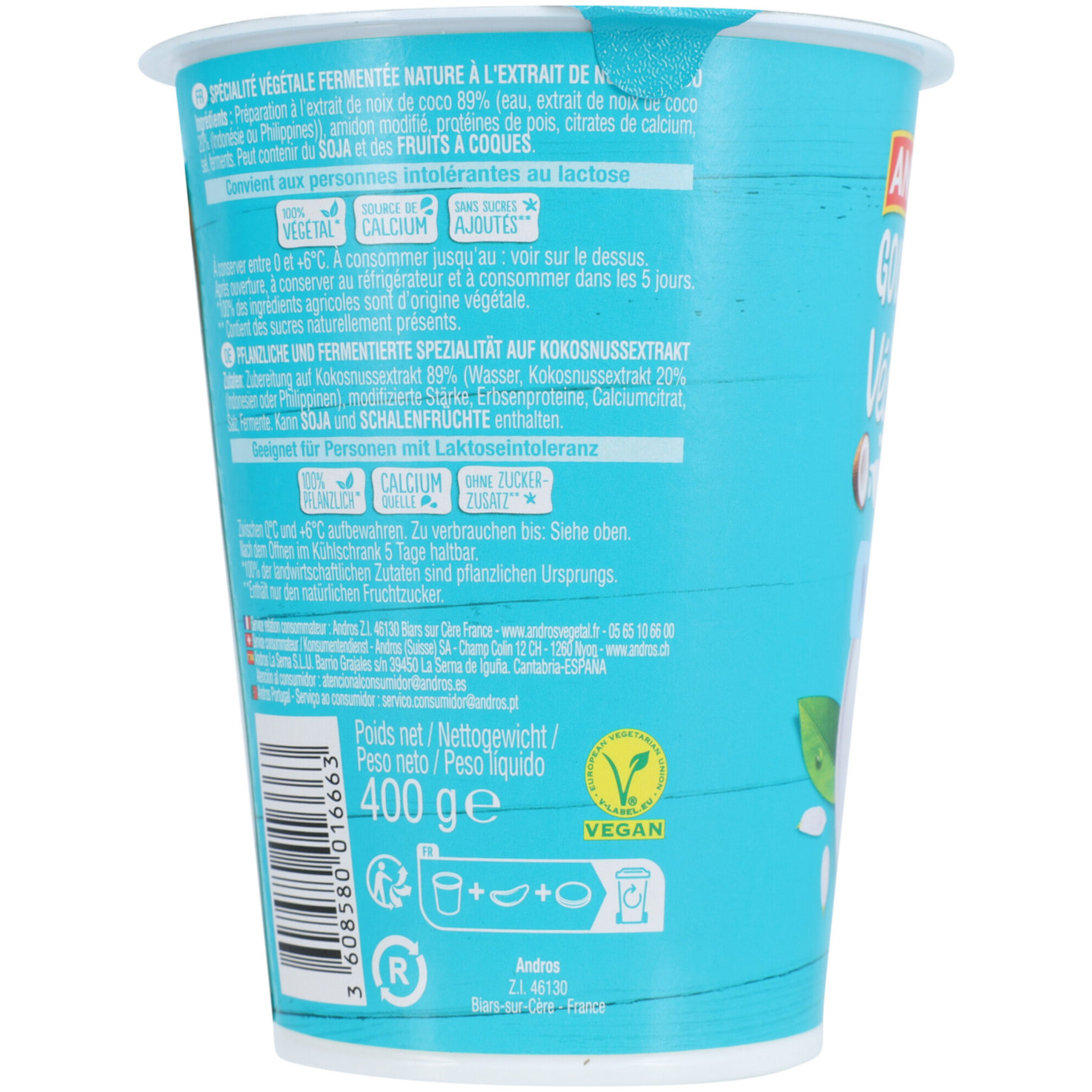 Gourmand & Végétal Kokos Nature