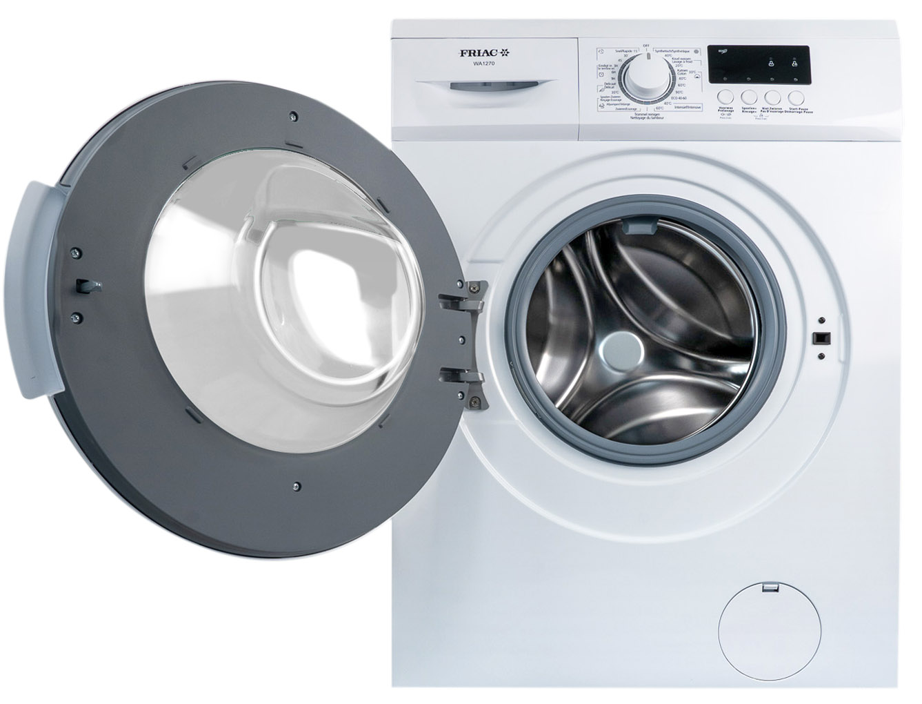 Friac wasmachine WA1270 - 7kg - 1200T/min - Energieklasse D