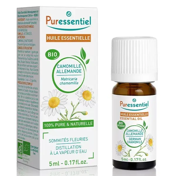 Óleo Essencial de Camomila Alemã Orgânica Puressentiel 5 ml