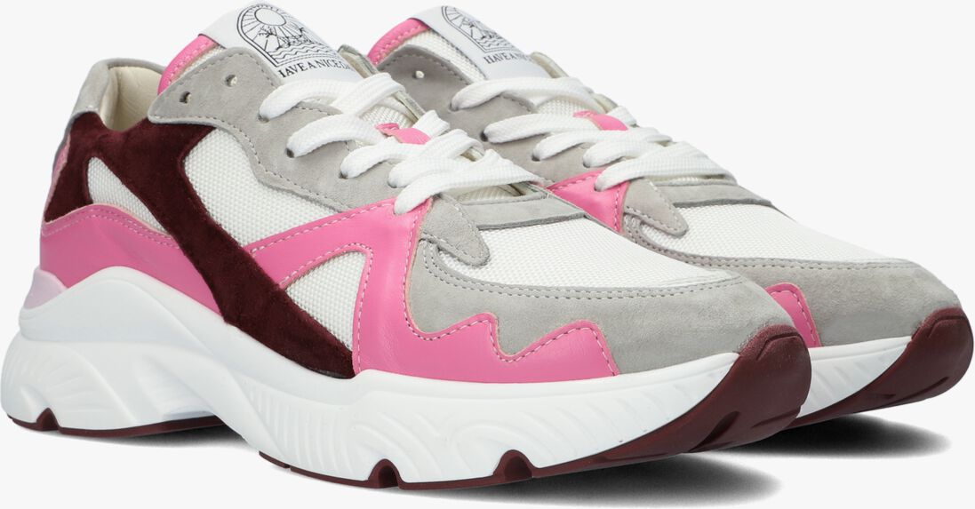 NOTRE-V lichtgrijze notre-v lage sneakers 04-120