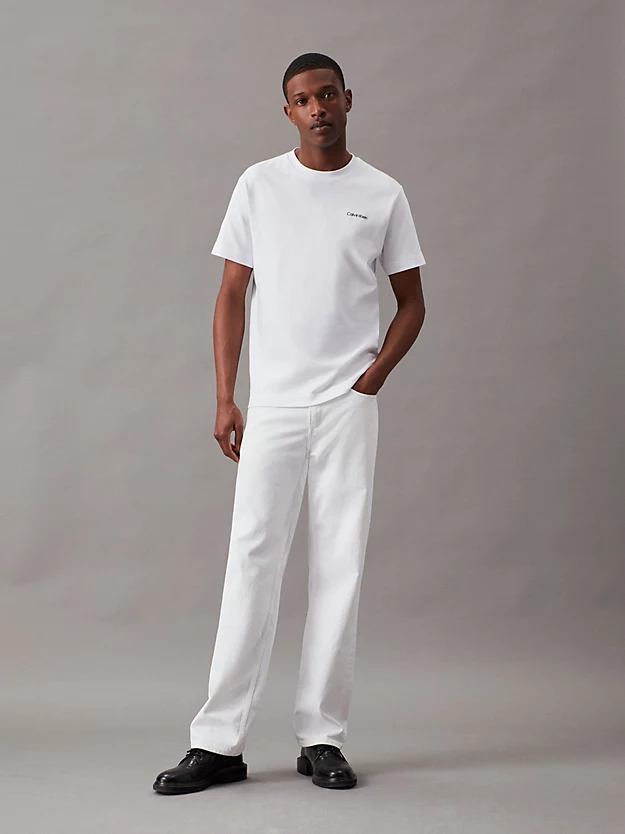 Camiseta de mistura de algodão