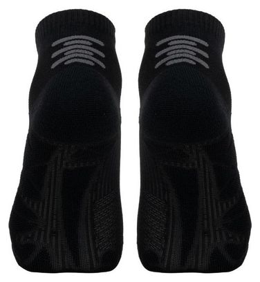 Chaussettes BV Sport Run Marathon Low Noir/Gris