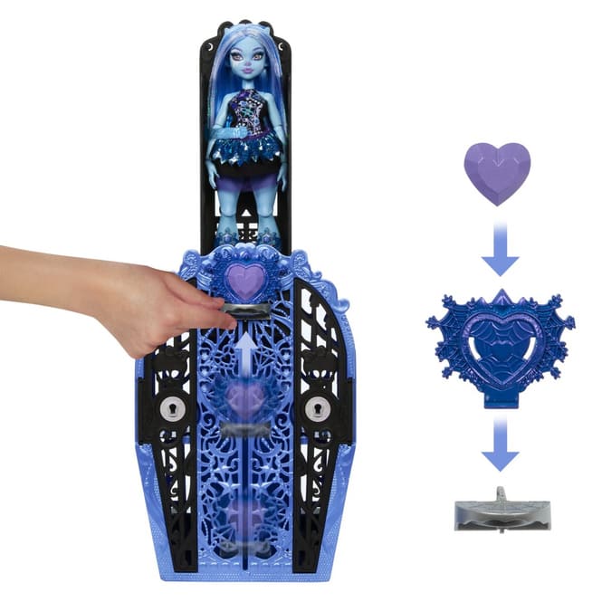 Monster High - Skulltimate Secrets - Monster Mysteries - Kleiderschrank Set - Abbey Bominable