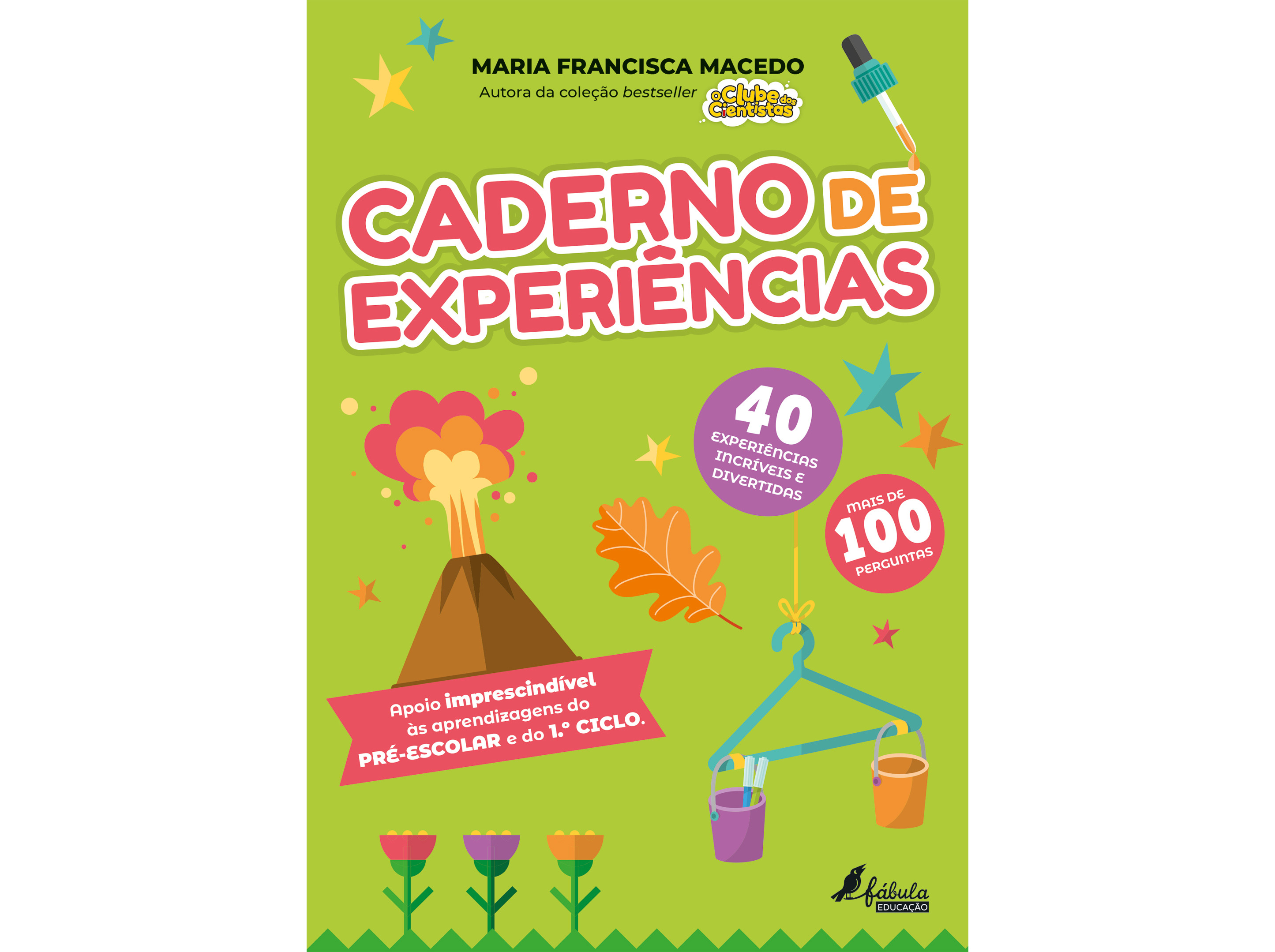 LIVRO CADERNO DE EXPERIÊNCIAS: PRÉ-ESCOLAR E 1.º CICLO