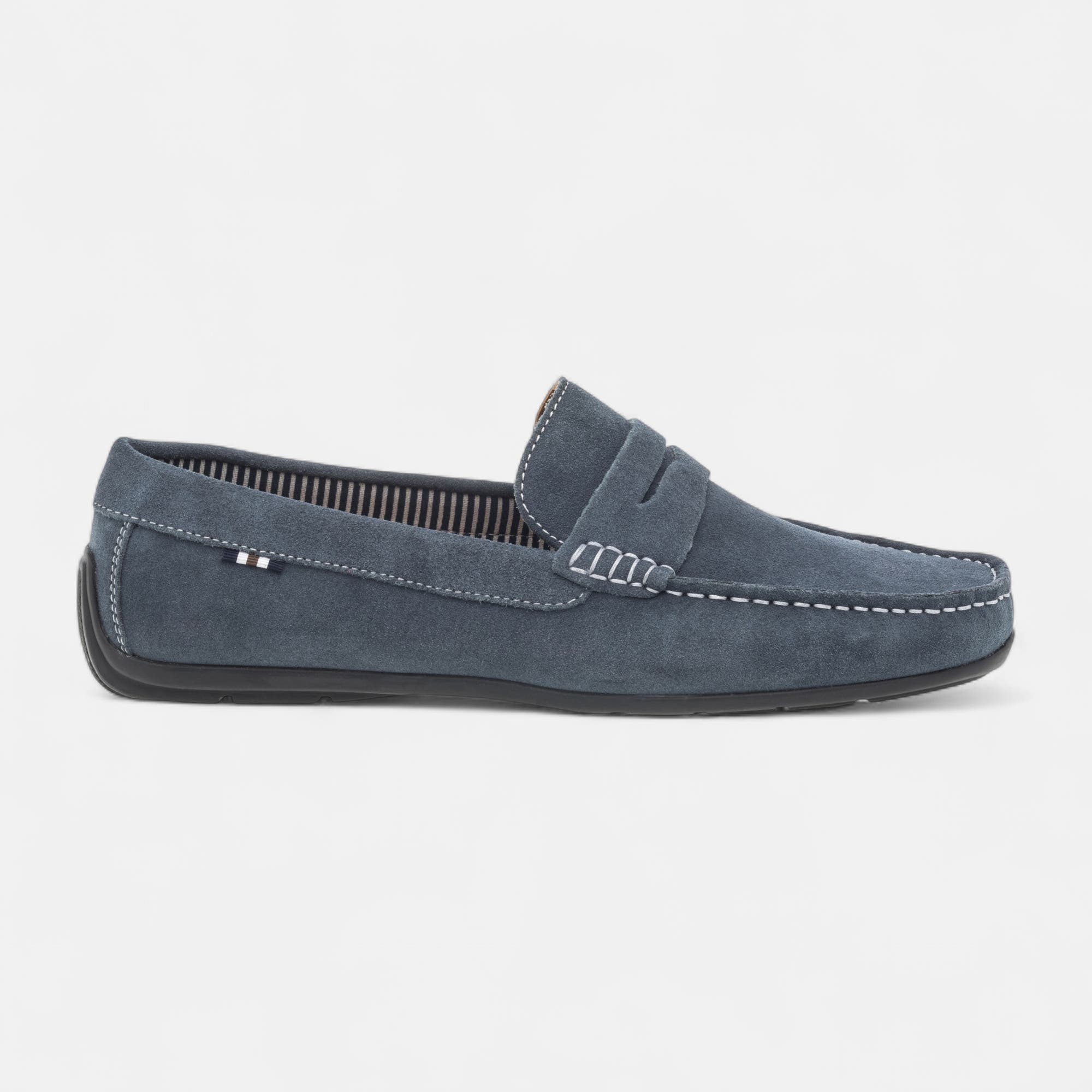 Mocassins Homme en cuir jeans