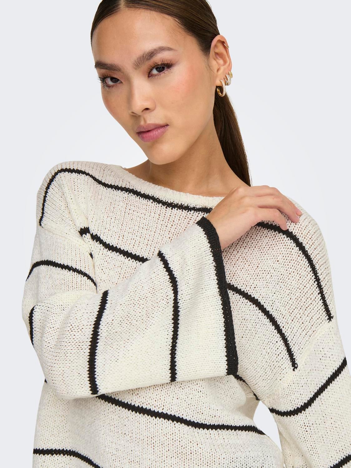 ONLGEENA Strickpullover Cloud Dancer