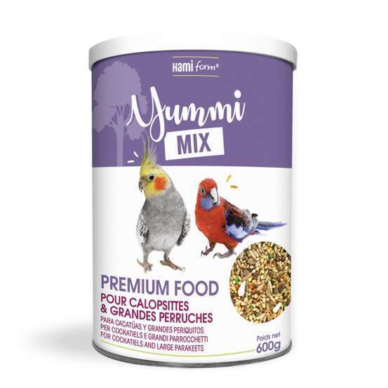 Premium Food Calopsittes & Grandes Perruches 600 g