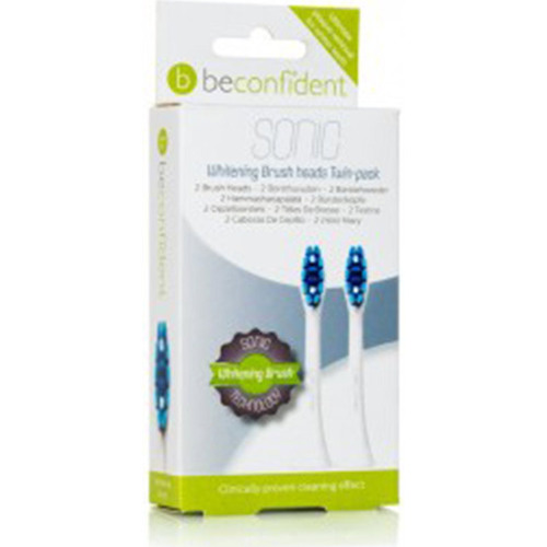 Beconfident - Sonic Toothbrush Heads Whitening White Lote
