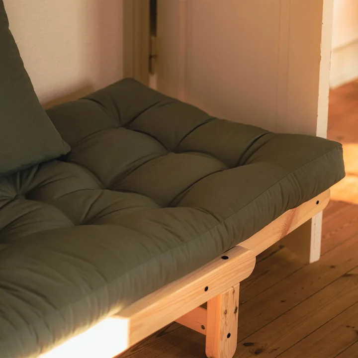 Karup Design - Beat Schlafsofa, Kiefer natur / linen