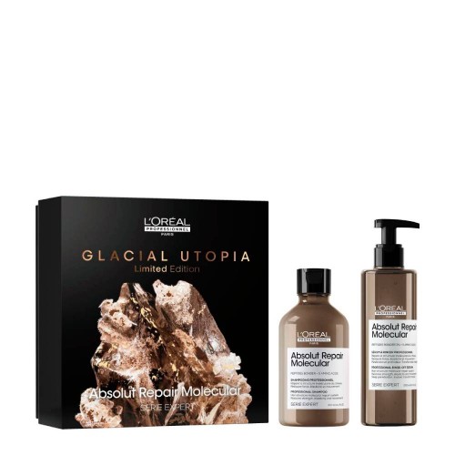 L'Oréal Absolut Repair Molecular Duo Glacial Utopia Edição Limitada Coffret