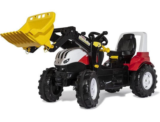ROLLY TOYS - Véhicule à pédales Rolly tracteur farmtrac steyr 6300 terrus cvt