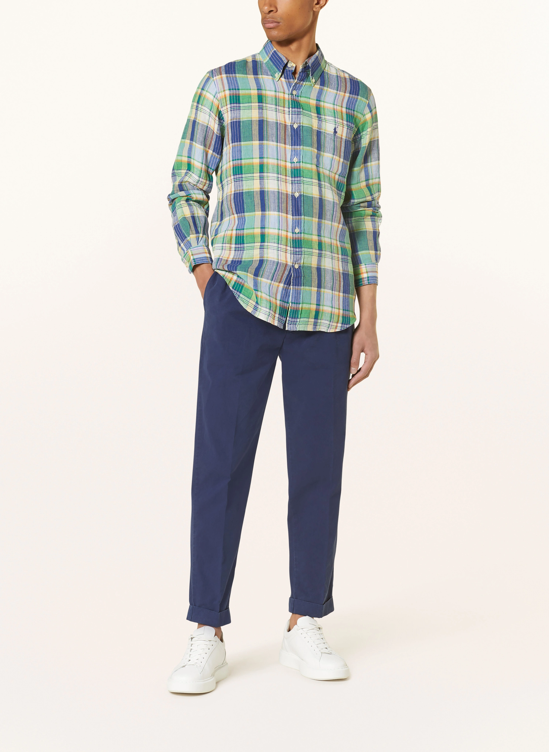 POLO RALPH LAUREN Leinenhemd Custom Fit