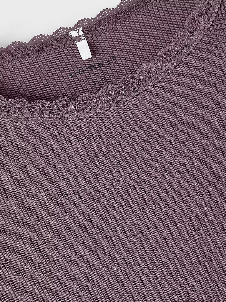 NAME IT Mädchen Langarmshirt NMFKAB beere