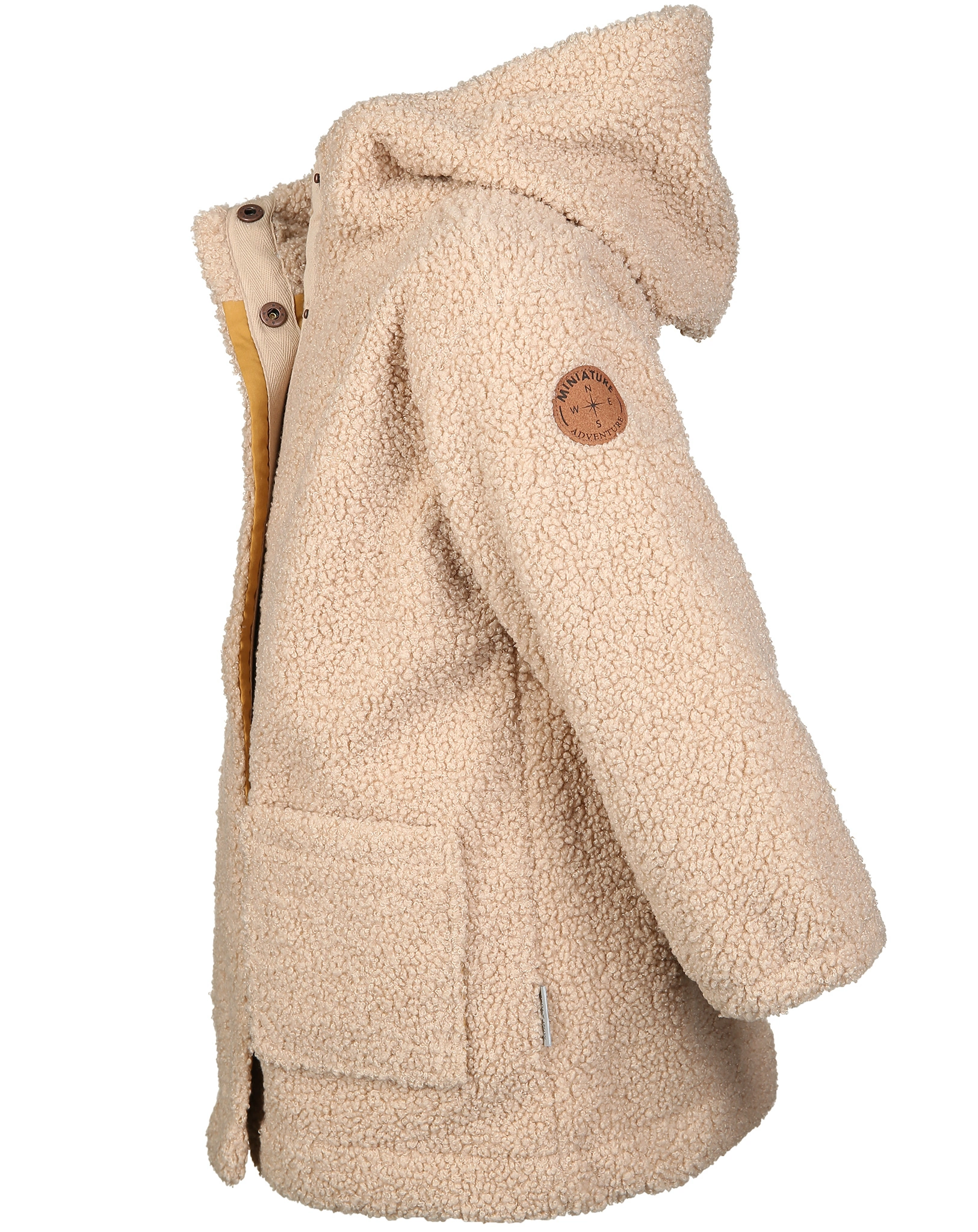 Teddyplüsch-Jacke MATCAYKAS in doeskind sand