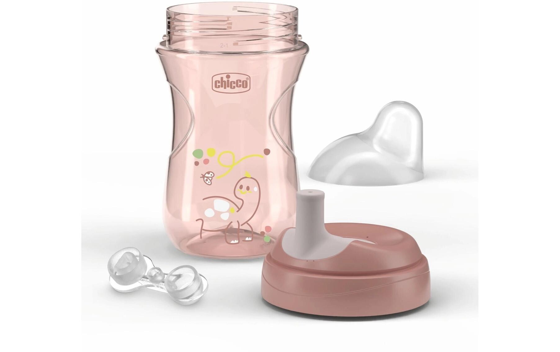 Kindertrinkbecher Advanced Cup Pink- 12m+Trinkflasche