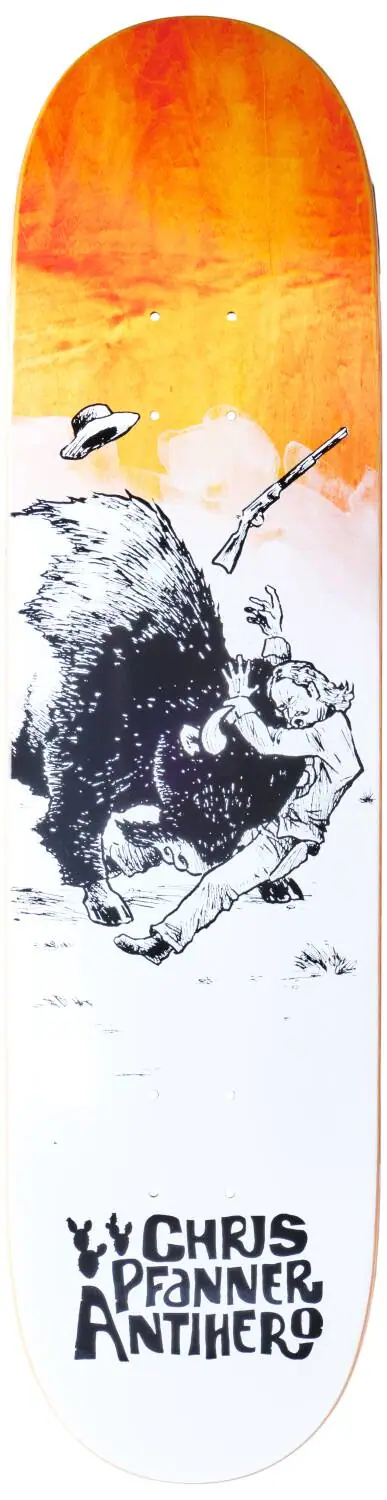Antihero How The West Wasn't Won Skateboard Deck