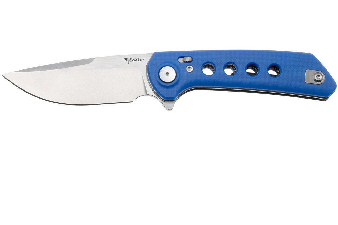 Reate PL-XF Stonewashed Nitro-V, Blue G10, zakmes